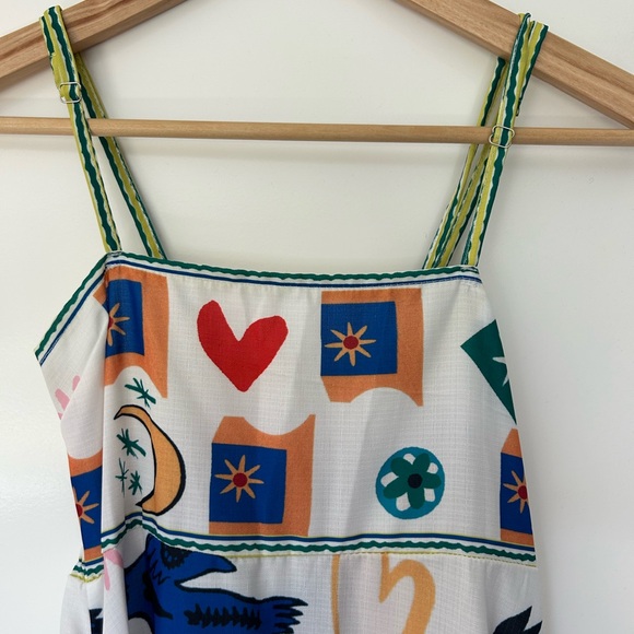 Colorful Abstract Maxi Dress - Picture 4 of 9